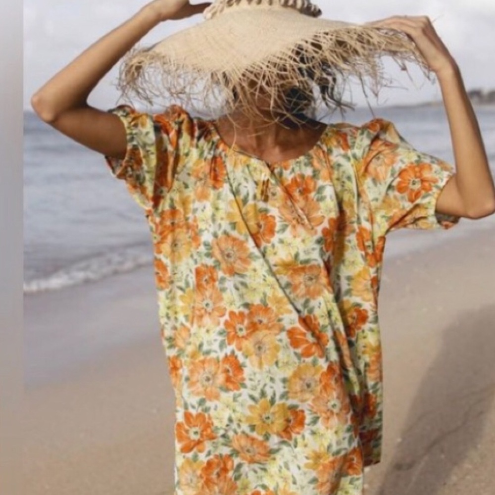 Oak meadow floral dress